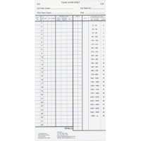 Travellers & Teams Score Sheets